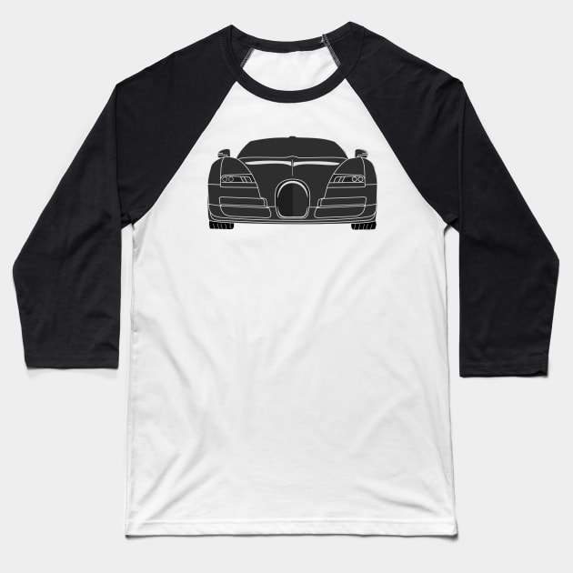 Bugatti Veyron Baseball T-Shirt by Aurealis